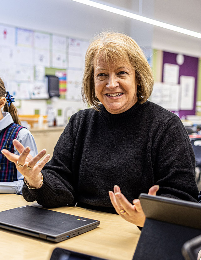 St Madeleine's Catholic Primary School Kenthurst principal Barbara Young