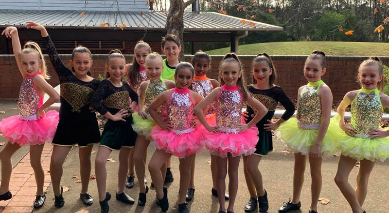 Students at dance competition from St Madeleine's Catholic Primary School Kenthurst